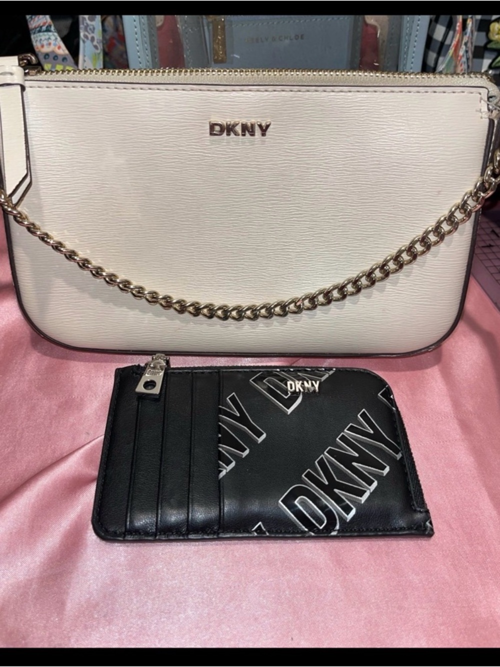 DKNY bag and wallet